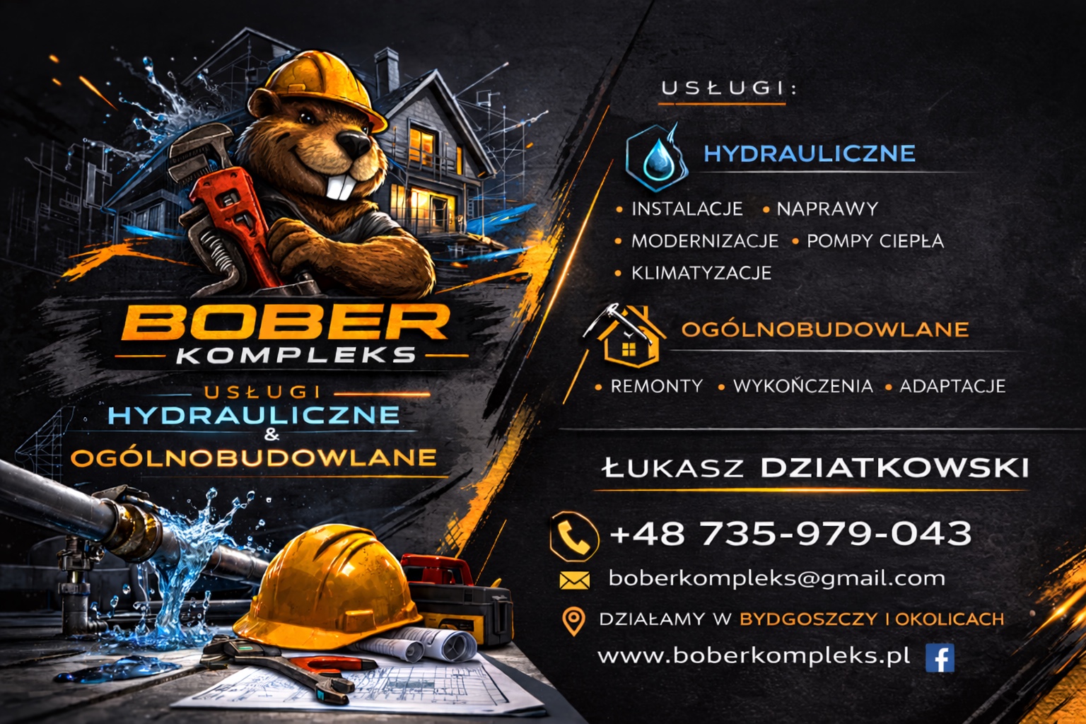 Usługi hydrauliczne i remontowo-wykończeniowe